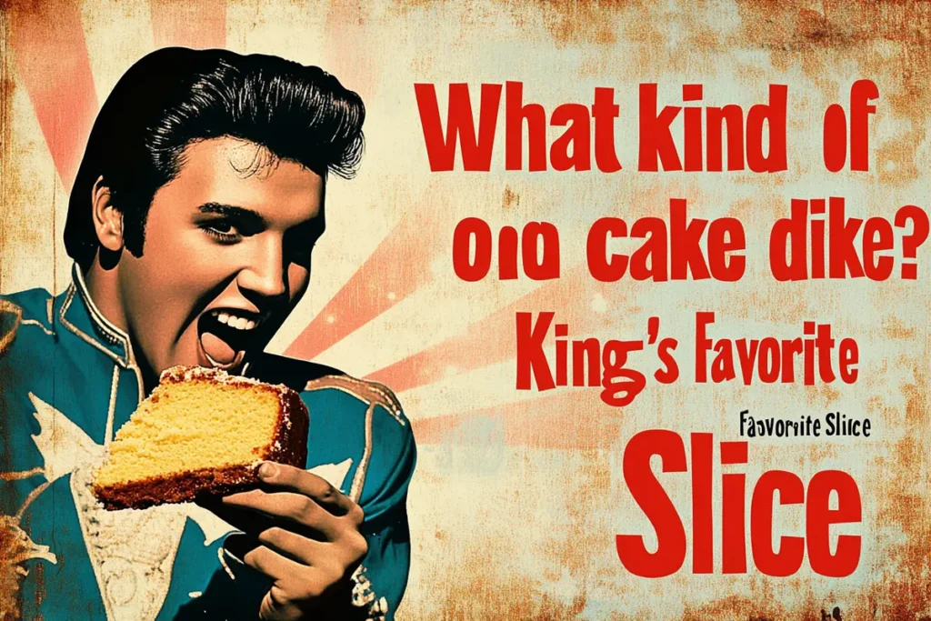 What kind of cake did Elvis like