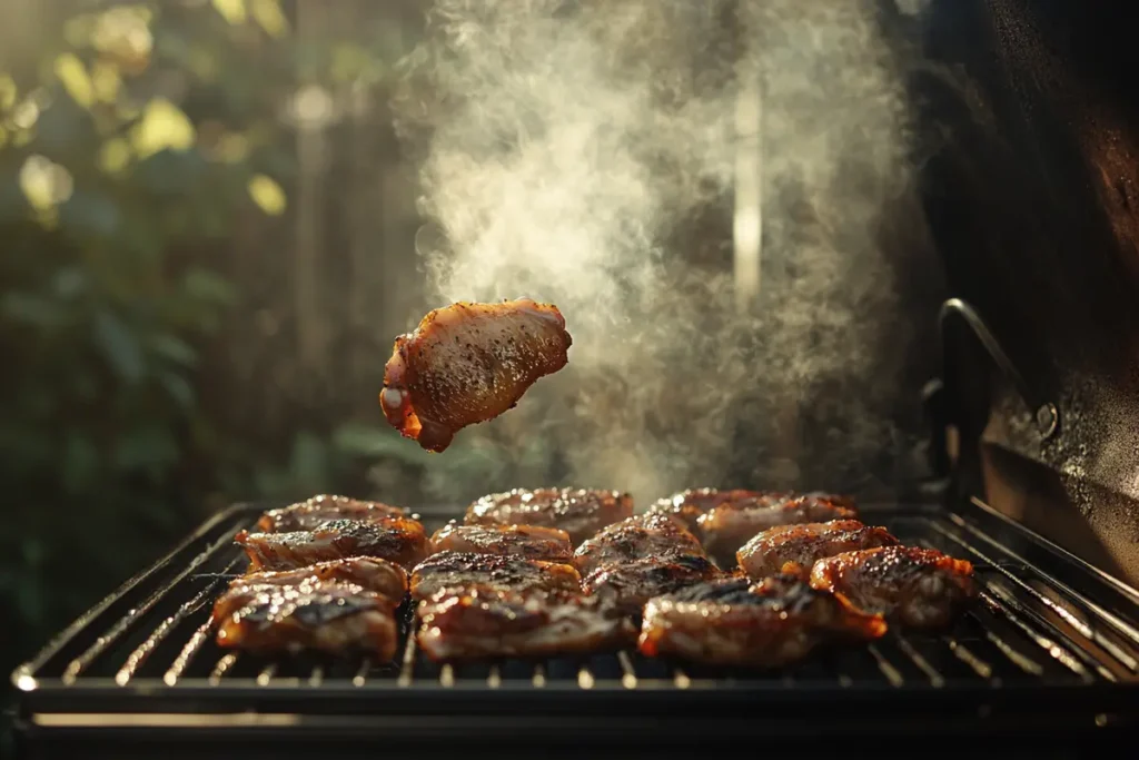 Should I Flip Chicken Thighs When Smoking?