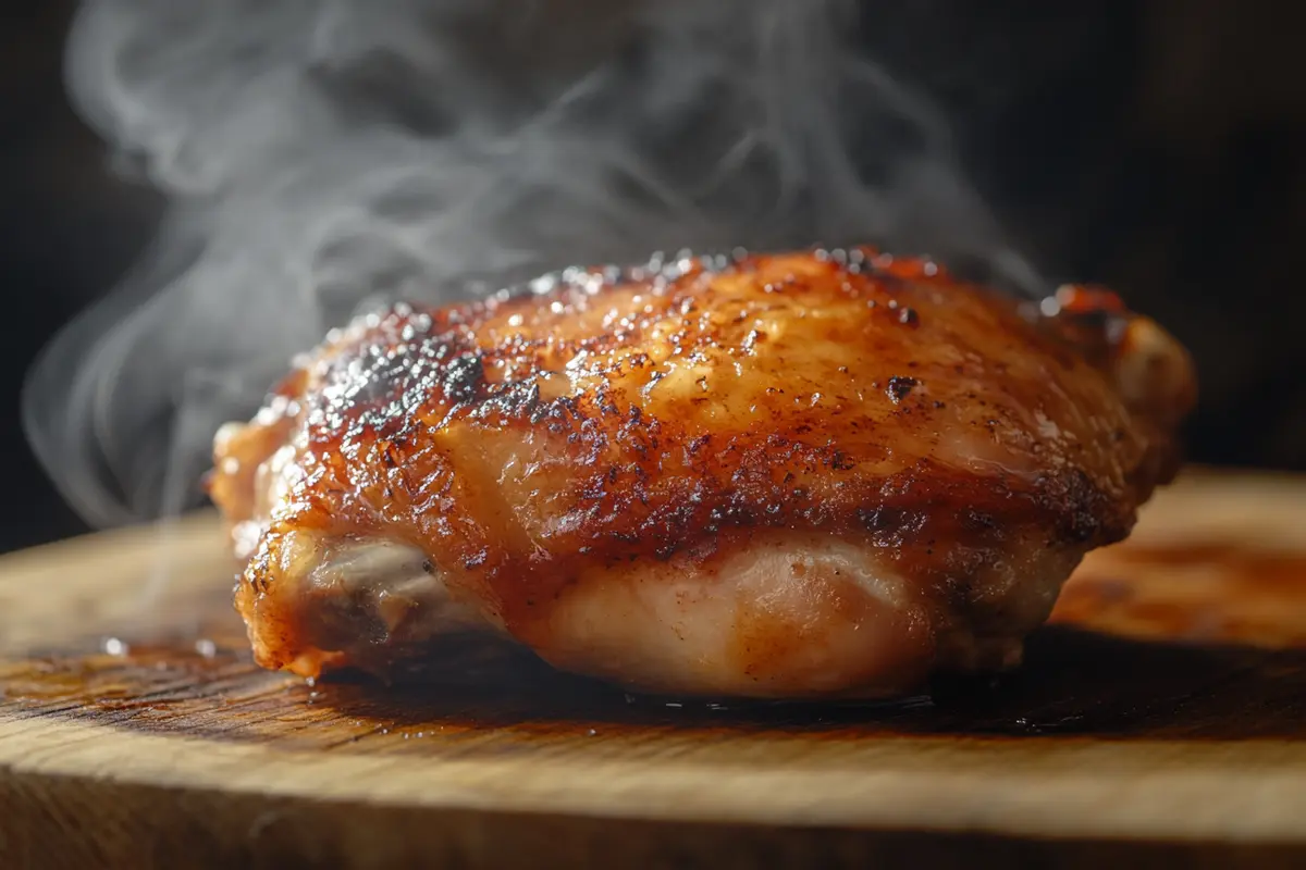 How to Smoke Chicken Thighs Without Rubbery Skin?