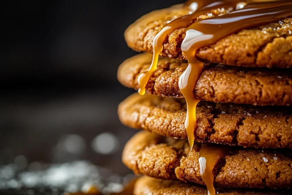 Brown Butter Caramel Oatmeal Cookies