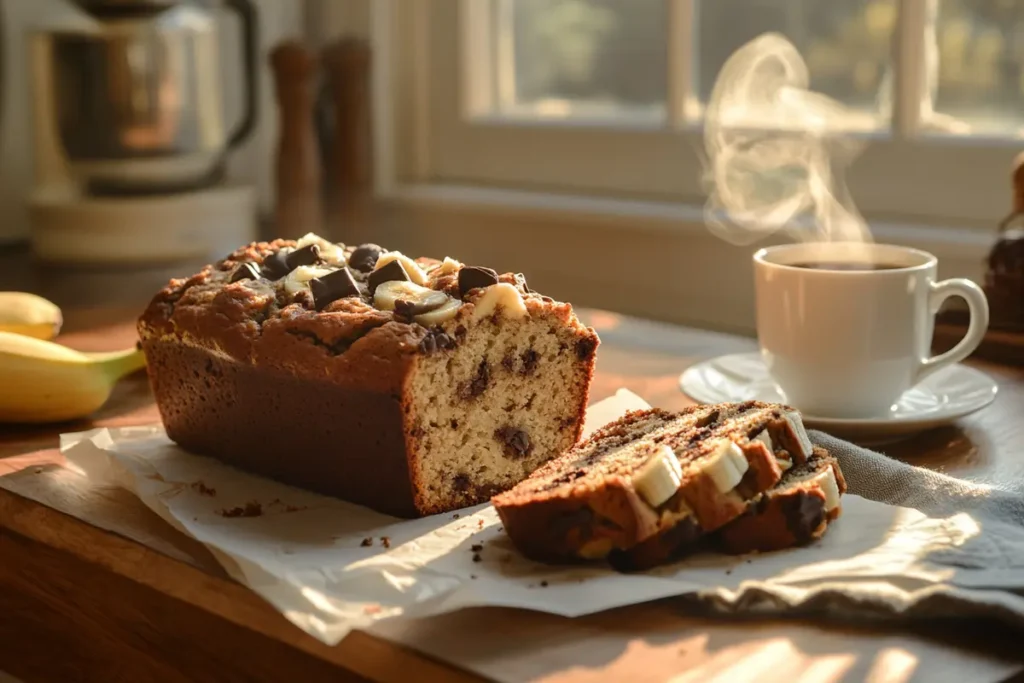 chocolate chunk banana bread recipe