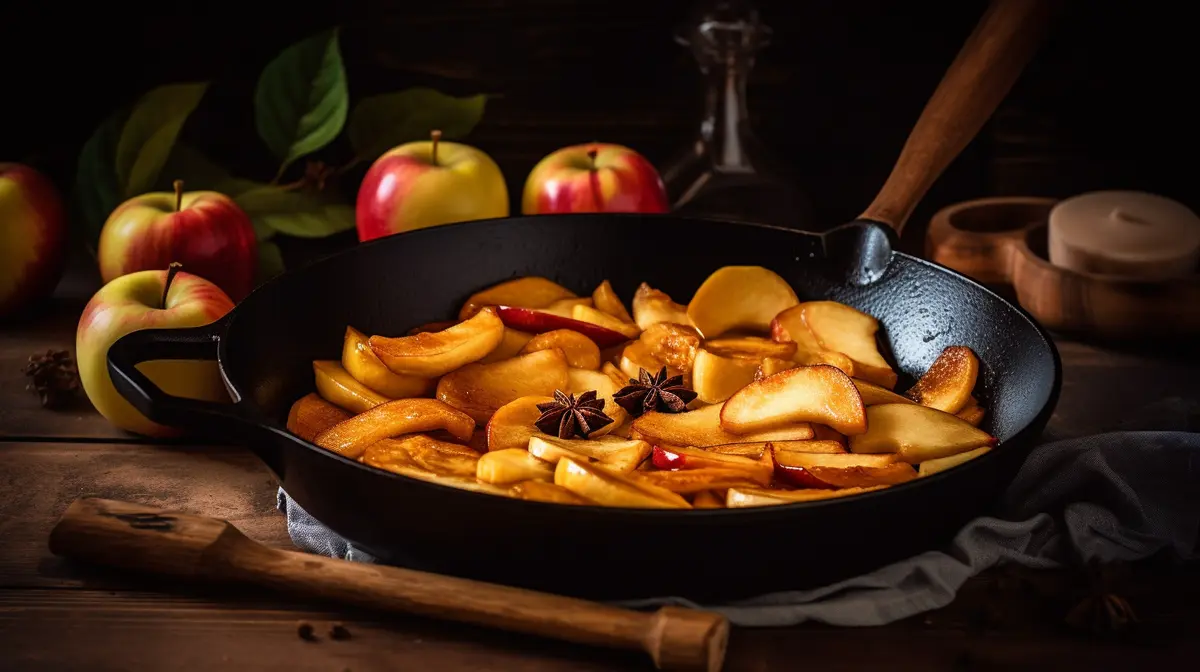 fried apple recipe