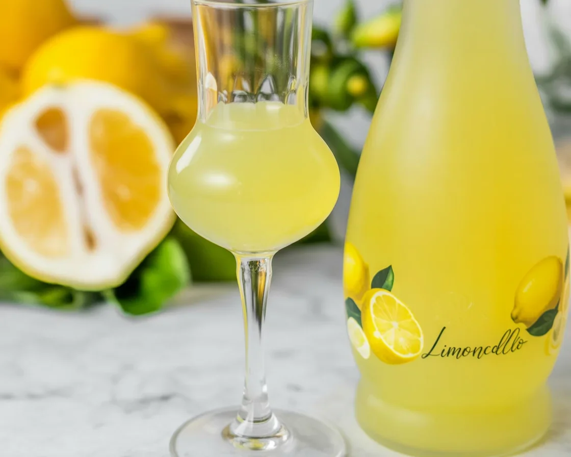 A step-by-step guide to making homemade limoncello with fresh lemon peels and vodka.